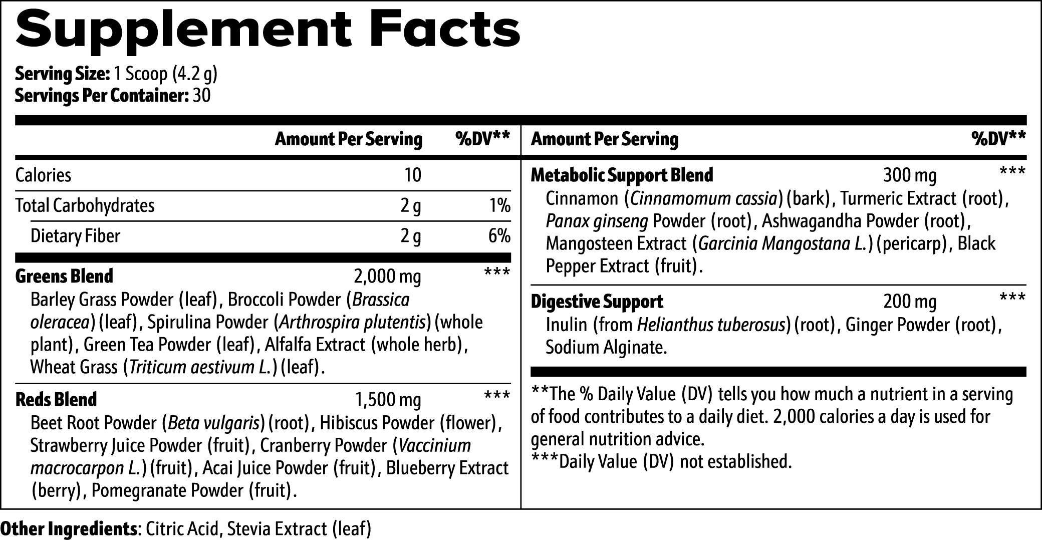 GREEN MO-CHINE Super Greens Superfood